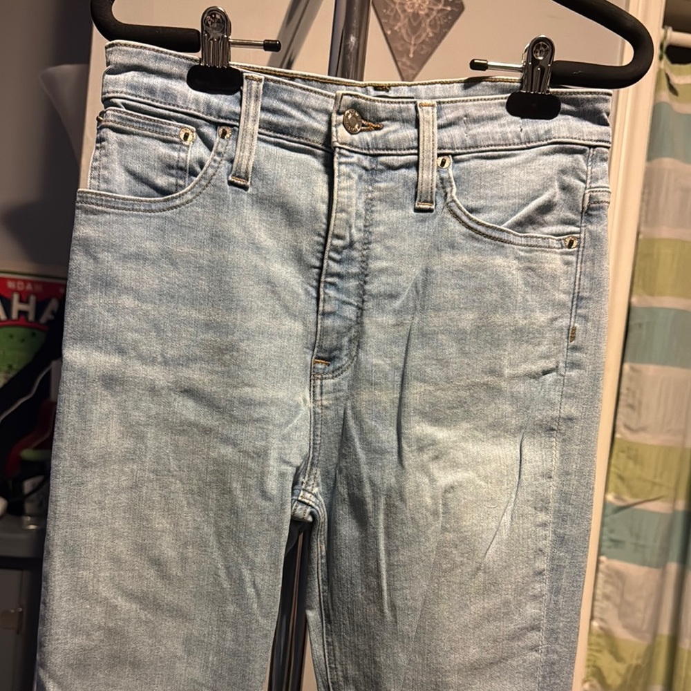 J. Crew Blue Straight Leg Jeans